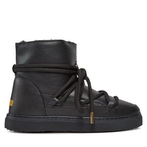 Śniegowce Inuikii. Czarne buty zimowe Inuikii, bez obcasa, bez zapięcia. Za 939,99 zł.