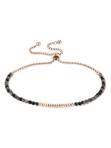 Tamaris Bransoletka z elementami ozdobnymi rozmiar: onesize. Szare bransoletki Tamaris, ze stali. Za 100,99 zł.