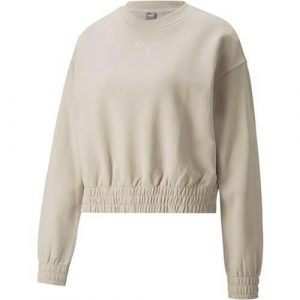 Bluza sportowa damska Puma Crew TR. Białe bluzy Puma, xs, bez wzorów, bez kaptura. Za 174,00 zł.