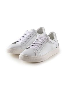 Anna Morellini Skórzane sneakersy "Renatrizia" w kolorze białym rozmiar: 40. Białe trampki Anna Morellini, bez wzorów, bez zapięcia. Za 375,95 zł.