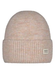 Barts Czapka "Laksa" w kolorze beżowym rozmiar: onesize. Brązowe czapki Barts, z aplikacjami, ze splotem. Za 117,73 zł.