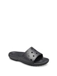 Crocs Klapki "Classic" w kolorze czarnym rozmiar: 37-38. Czarne klapki Crocs, bez wzorów, z otwartym noskiem, bez obcasa. Za 87,81 zł.