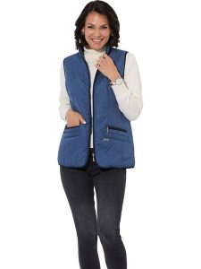 WITT WEIDEN Kamizelka w kolorze niebieskim rozmiar: 50. Niebieskie kamizelki WITT WEIDEN, bez wzorów, bez kołnierzyka, bez ramiączek, bez kaptura. Za 101,45 zł.