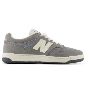 Buty unisex New Balance U480P736 – szare. Szare jeansy New Balance, bez wzorów, z dresówki, z standardowym stanem, krótkie. Za 349,99 zł.