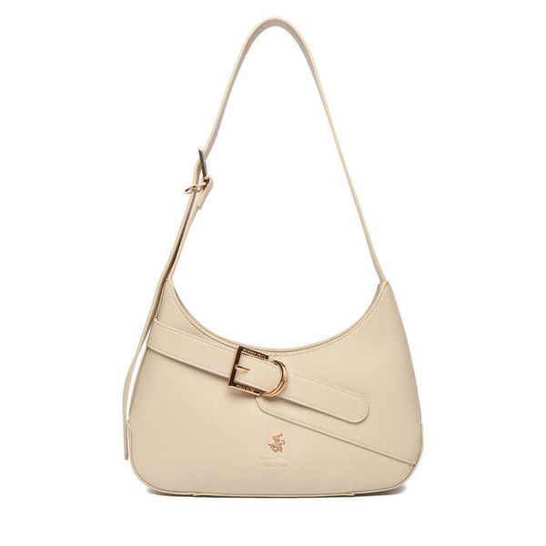 Torebka Beverly Hills Polo Club. Białe torebki klasyczne Beverly Hills Polo Club, bez wzorów, bez dodatków. Za 219,99 zł.