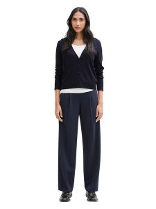 Tom Tailor Kardigan w kolorze granatowym rozmiar: XS. Niebieskie kardigany Tom Tailor, ze splotem. Za 70,41 zł.