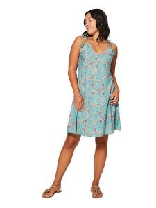 Ipanima Sukienka w kolorze beżowo-turkusowym rozmiar: 34-40. Brązowe sukienki Ipanima, bez wzorów, bez kołnierzyka, bez ramiączek, midi. Za 65,99 zł.