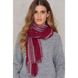 FARINA for NA-KD Szal - etola - Red. Szaliki marki FARINA for NA-KD. W wyprzedaży za 24,28 zł.