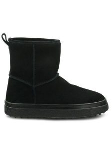 Gant Śniegowce Snowhill 29543781 Czarny. Czarne buty zimowe GANT, ze skóry, bez obcasa, bez zapięcia. Za 499,99 zł.