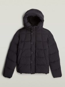 G-Star Kurtka zimowa w kolorze czarnym rozmiar: XL. Czarne kurtki G-Star, na zimę, xl, bez wzorów, z puchu, bez kaptura. Za 445,95 zł.