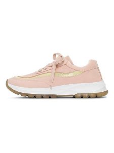 Ilse Jacobsen Sneakersy w kolorze złoto-jasnoróżowym rozmiar: 41. Różowe trampki Ilse Jacobsen, bez wzorów, bez zapięcia. Za 126,99 zł.