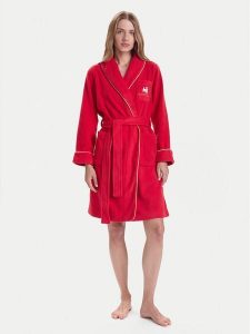 LAUREN RALPH LAUREN Szlafrok ILN42471 Czerwony. Czerwone szlafroki Lauren Ralph Lauren, xl, bez wzorów, z syntetyku, bez kaptura. Za 369,99 zł.