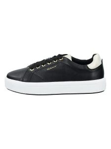 GANT Footwear Skórzane sneakersy "Avino" w kolorze czarnym rozmiar: 41. Czarne trampki GANT Footwear, bez wzorów, bez zapięcia. Za 339,37 zł.