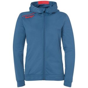Bluza z kapturem dla kobiet Kempa Player. Czerwone bluzy Kempa, bez wzorów, z dresówki, z kapturem. Za 212,50 zł.