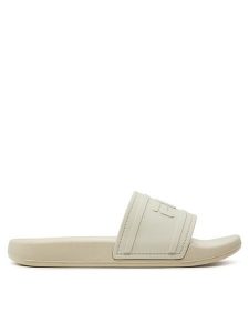 Fila Klapki Morro Bay Mld Slipper Wmn FFW0410 Biały. Białe kalosze Fila, bez wzorów, z gumy, bez obcasa. Za 89,99 zł.