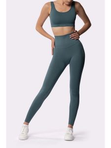 Spaio Legginsy sportowe "Adapt" w kolorze niebieskim rozmiar: S. Niebieskie legginsy Spaio, s, bez wzorów, z materiału, outdoorowe. Za 122,96 zł.