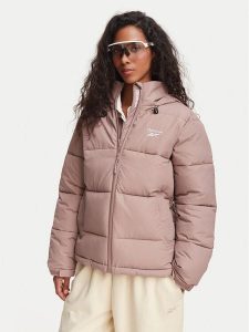 Reebok Kurtka zimowa RCC00113 Brązowy Regular Fit. Brązowe kurtki Reebok, na zimę, s, bez wzorów, z syntetyku, bez kaptura. Za 449,99 zł.