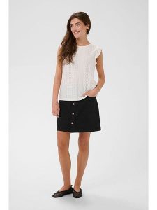 Cream Top w kolorze białym rozmiar: M. Białe topy Cream, m, bez wzorów, bez kołnierzyka, bez ramiączek. Za 94,95 zł.