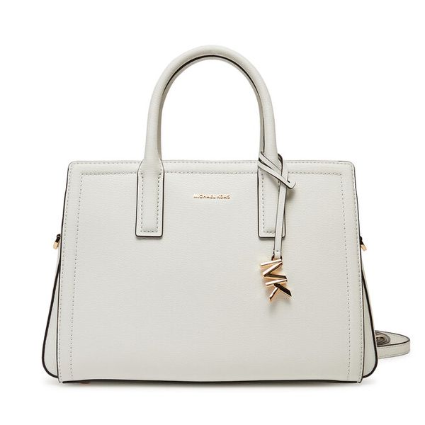 Torebka MICHAEL Michael Kors. Białe kuferki MICHAEL Michael Kors, bez wzorów, bez dodatków. Za 799,99 zł.