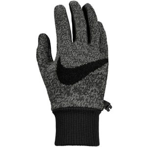Rękawiczki Do Biegania DriFIT. Czarne rękawiczki Nike, bez wzorów. Za 329,99 zł.