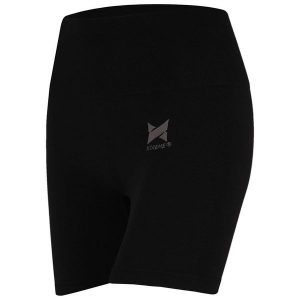 Spodenki sportowe damskie Xtreme Sportswear. Czarne spodenki sportowe XTREME, l, bez wzorów, z elastanu, na fitness i siłownię. Za 133,99 zł.