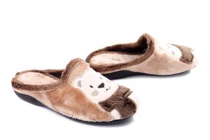 Sanital Flex Z32058X cream, klapki damskie. Brązowe klapki Sanital-Flex, bez wzorów, bez obcasa. Za 129,90 zł.