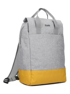 Zwei Plecak "Benno BE160" w kolorze szaro-żółtym - 30 x 42 x 17 cm rozmiar: onesize. Szare plecaki Zwei. Za 152,98 zł.