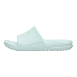 HeyDude Damskie Klapki Wave Slide W. Zielone klapki Hey Dude, bez wzorów, z materiału, bez obcasa. Za 109,00 zł.