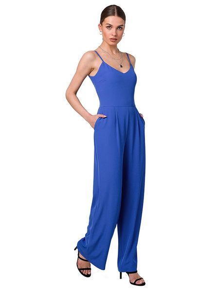Stylove Kombinezon w kolorze niebieskim rozmiar: XL. Niebieskie kombinezony Stylove, xl, bez wzorów, bez kołnierzyka, bez ramiączek. Za 107,12 zł.