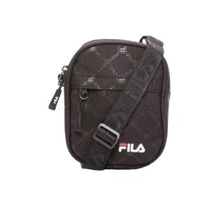 Saszetka na ramię Fila New Pusher Berlin Bag pojemność 2 L. Czarne nerki i saszetki Fila, bez wzorów, z materiału. Za 49,99 zł.