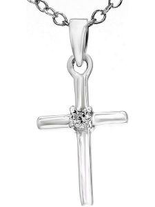 Vittoria Jewels Złota zawieszka z diamentami rozmiar: onesize. Szare zawieszki Vittoria Jewels, z diamentem, srebrne. Za 434,99 zł.