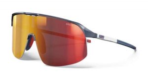 Okulary rowerowe Julbo Density - niebieski / biały / czerwony| Spectron 3. Białe okulary przeciwsłoneczne Julbo. Za 469,00 zł.