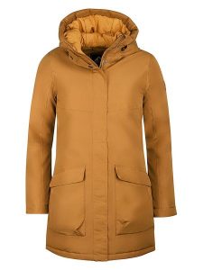 Westfjord Parka "Krafla" w kolorze jasnobrązowym rozmiar: L. Brązowe płaszcze Westfjord, l, bez wzorów, bez kaptura. Za 258,52 zł.
