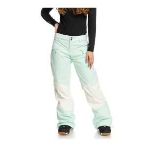 Spodnie narciarskie damskie Roxy Woodrose. Zielone spodnie sportowe Roxy, na zimę, xs, bez wzorów, narciarskie. Za 431,00 zł.