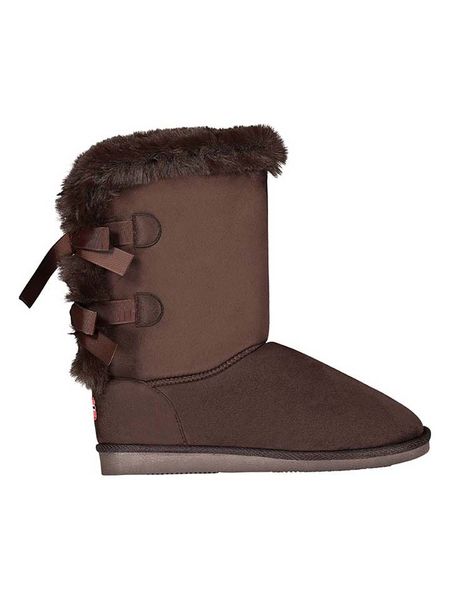 Geographical Norway Kozaki zimowe "Omarie" w kolorze brązowym rozmiar: 37. Brązowe kozaki Geographical Norway, na zimę, bez wzorów, z futra, bez obcasa, bez zapięcia. Za 127,65 zł.