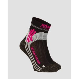 Skarpety biegowe damskie X-Socks Sky Run Two 4.0. Białe skarpetki X-Socks, bez wzorów. W wyprzedaży za 120,00 zł.