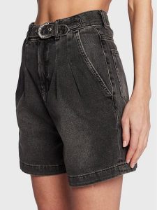 Liu Jo Szorty jeansowe UF2074 D4623 Szary Relaxed Fit. Szare szorty Liu Jo, bez wzorów, z bawełny. Za 709,99 zł.