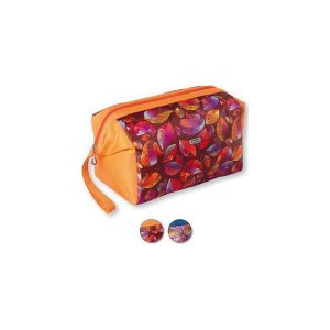 TOP CHOICE Kosmetyczka damska Leaves (93029). Kosmetyczki marki TOP CHOICE. Za 27,37 zł.