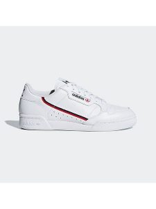 Adidas Sneakersy "Continental 80" w kolorze białym rozmiar: 38,5. Białe trampki ADIDAS, bez wzorów, bez zapięcia. Za 250,94 zł.