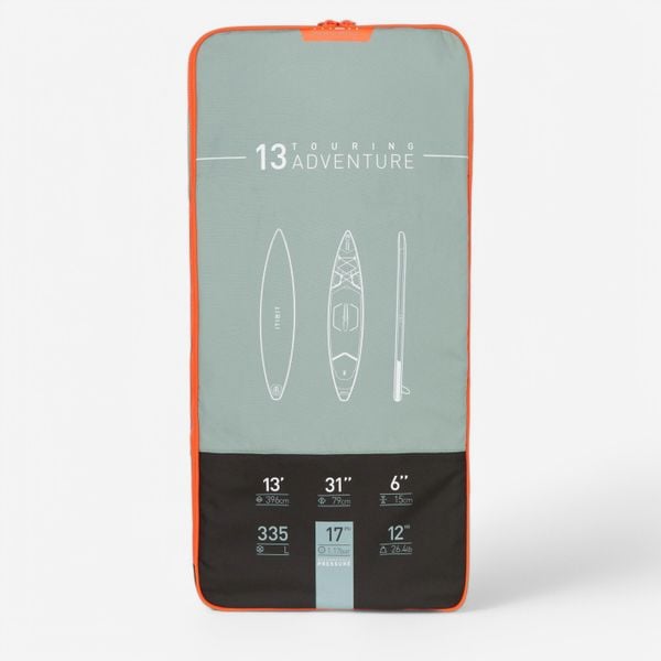 Plecak Itiwit do transportu pneumatycznej deski SUP do 13'x31" 92 l. Plecaki DECATHLON. Za 129,99 zł.