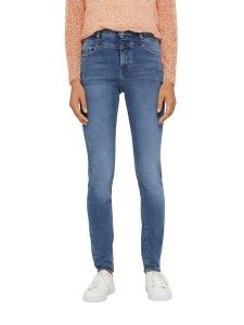 ESPRIT Dżinsy - Skinny fit - w kolorze niebieskim rozmiar: W26/L32. Niebieskie jeansy ESPRIT, bez wzorów, z podwyższonym stanem. Za 61,46 zł.