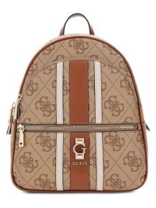 Guess Plecak w kolorze jasnobrązowym - 34 x 28 x 12 cm rozmiar: onesize. Brązowe plecaki Guess. Za 434,99 zł.
