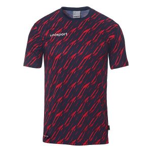 Koszulka Uhlsport Progressive 28. Czerwone bluzki Uhlsport, bez wzorów, z materiału, sportowe, bez kołnierzyka, bez ramiączek. Za 166,50 zł.