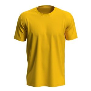 Koszulka Unisex Dla Dorosłych Lux. Żółte bluzki STEDMAN, l, bez wzorów, sportowe, bez kołnierzyka, bez ramiączek. Za 45,99 zł.