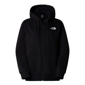 The North Face Bluza Simple Dome Full Zip Nf0A89Ewjk3. Czarne bluzy The North Face, bez wzorów, bez kaptura. Za 329,99 zł.