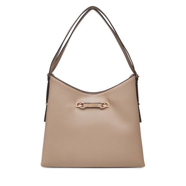 Torebka Guess. Brązowe torebki klasyczne Guess, z aplikacjami, bez dodatków. Za 409,99 zł.