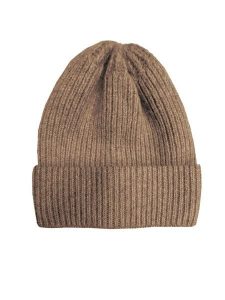 Capo Kaszmirowa czapka w kolorze jasnobrązowym rozmiar: onesize. Brązowe czapki Capo, bez wzorów, z kaszmiru. Za 141,52 zł.