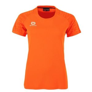 Damski jersey Stanno Bolt. Brązowe koszulki sportowe STANNO, bez wzorów, z jersey, bez ramiączek, na fitness i siłownię. Za 180,00 zł.