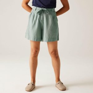 Damskie spodenki Sabela II. Szare szorty Regatta, bez wzorów, z bawełny, sportowe. Za 232,00 zł.