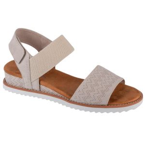 Sandały damskie, Desert Kiss. Szare buty trekkingowe Skechers, bez zapięcia. Za 199,99 zł.